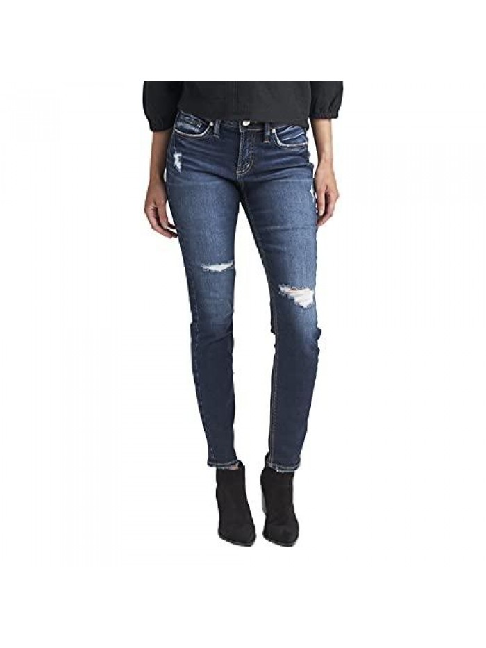 Jeans Co. Women's Suki Mid Rise Skinny Jeans 