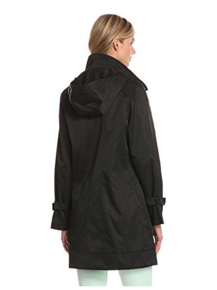 Klein Women's Long Packable Anorak Jacket 