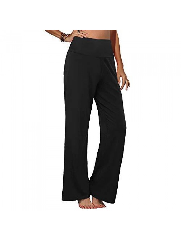 Women's Stretchy Wide Leg Palazzo Lounge 