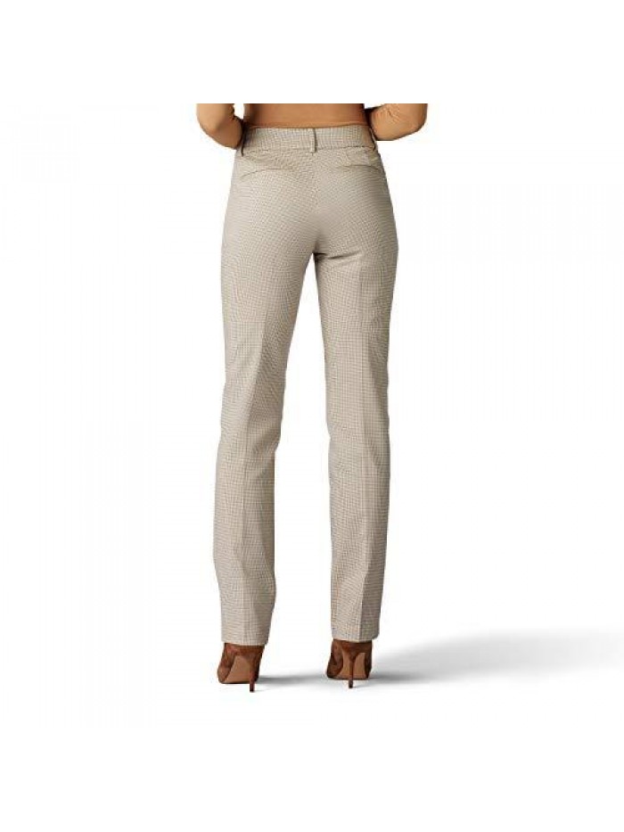 Women's Secretly Shapes Regular Fit Straight Leg Pant 