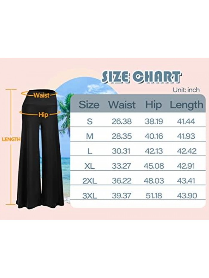 Women's Stretchy Wide Leg Palazzo Lounge 