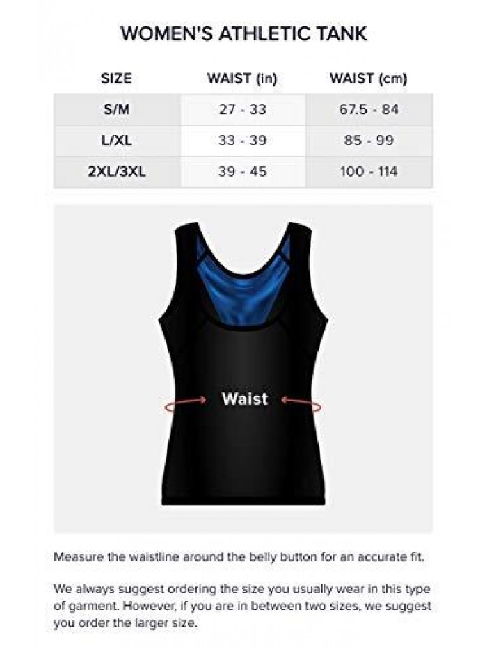 Shaper Women's Premium Workout Tank Top Slimming Polymer Sauna Vest 