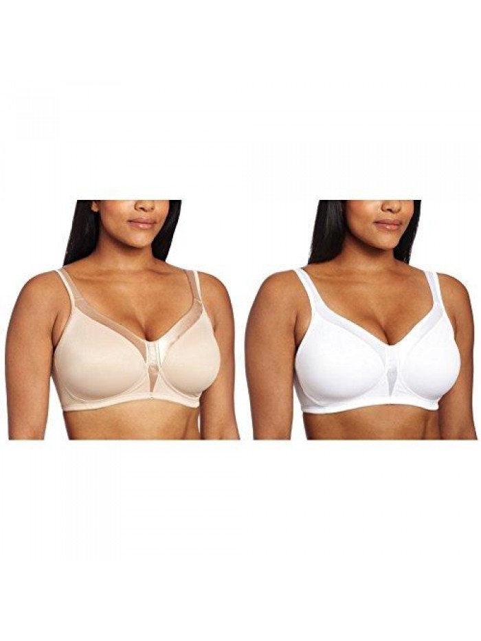 Women's 18 Hour Silky Soft Smoothing Wireless Bra Us4803 