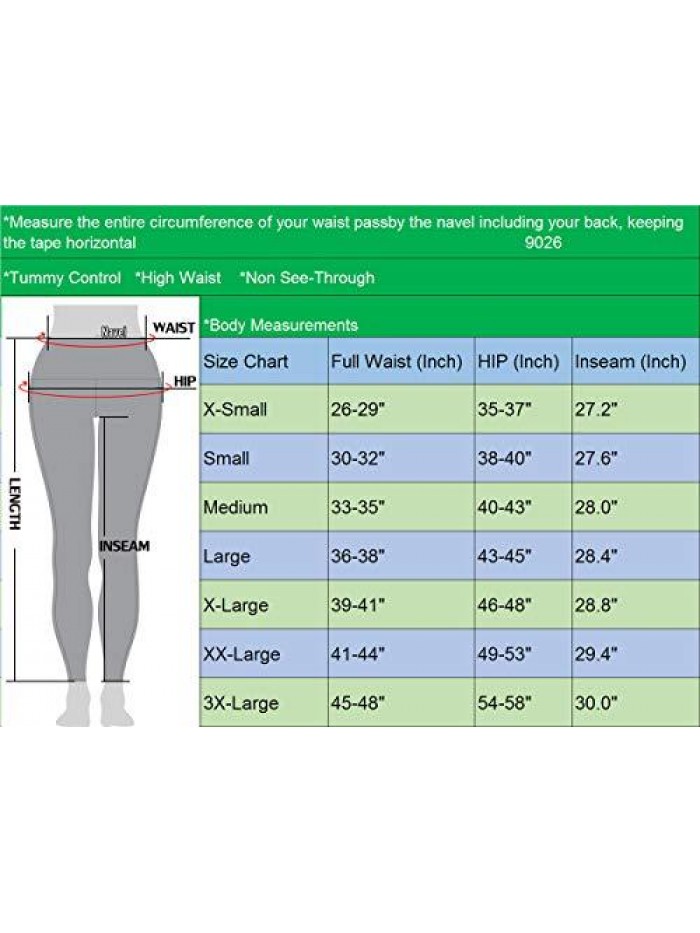 High Waist Running Workout Leggings for Yoga with Pockets 