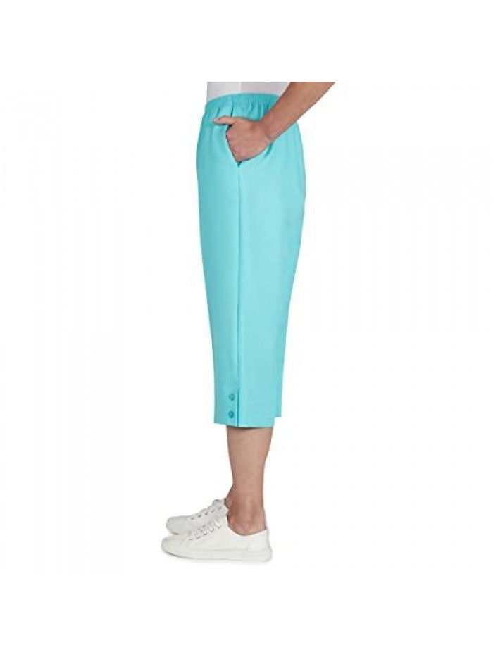 Dunner Women's Standard Textured Capri 