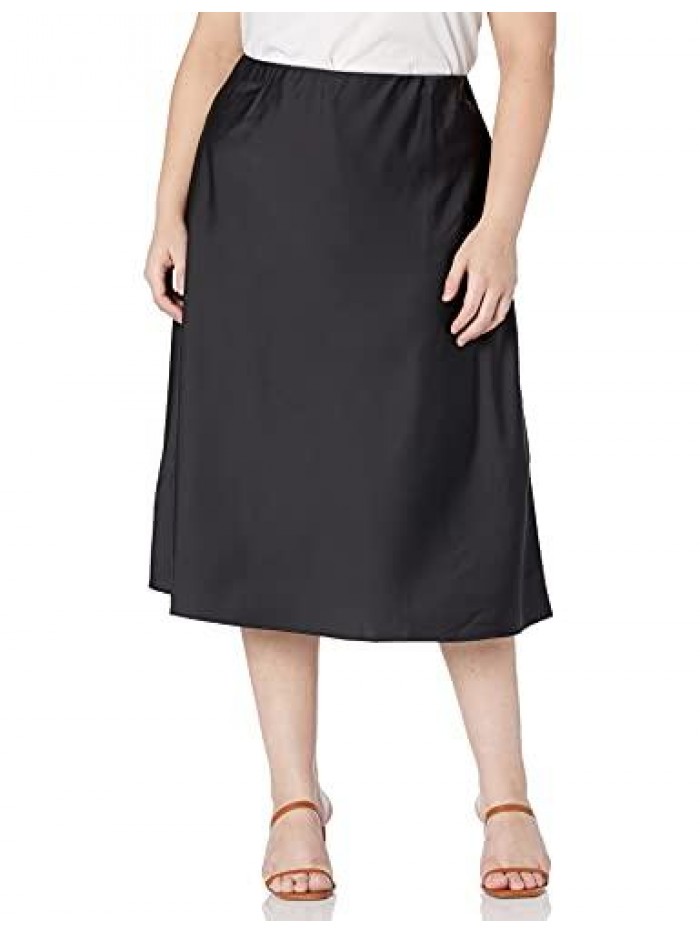 Drop Women's Maya Silky Slip Skirt 