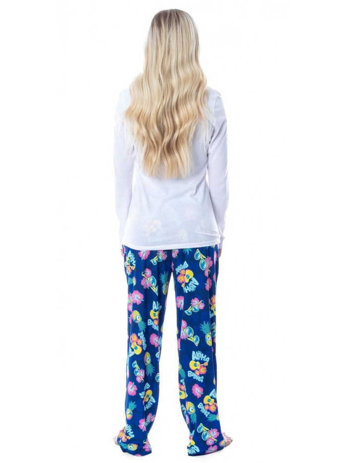 Me Womens' Minions Aloha Buddies Sleep Pajama Pants 