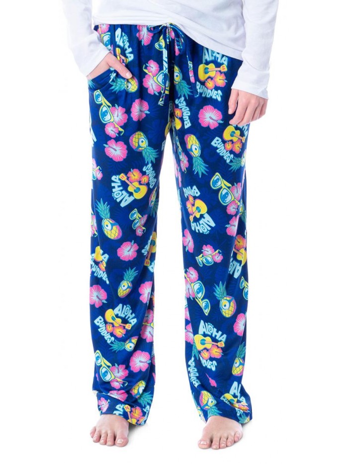 Me Womens' Minions Aloha Buddies Sleep Pajama Pants 