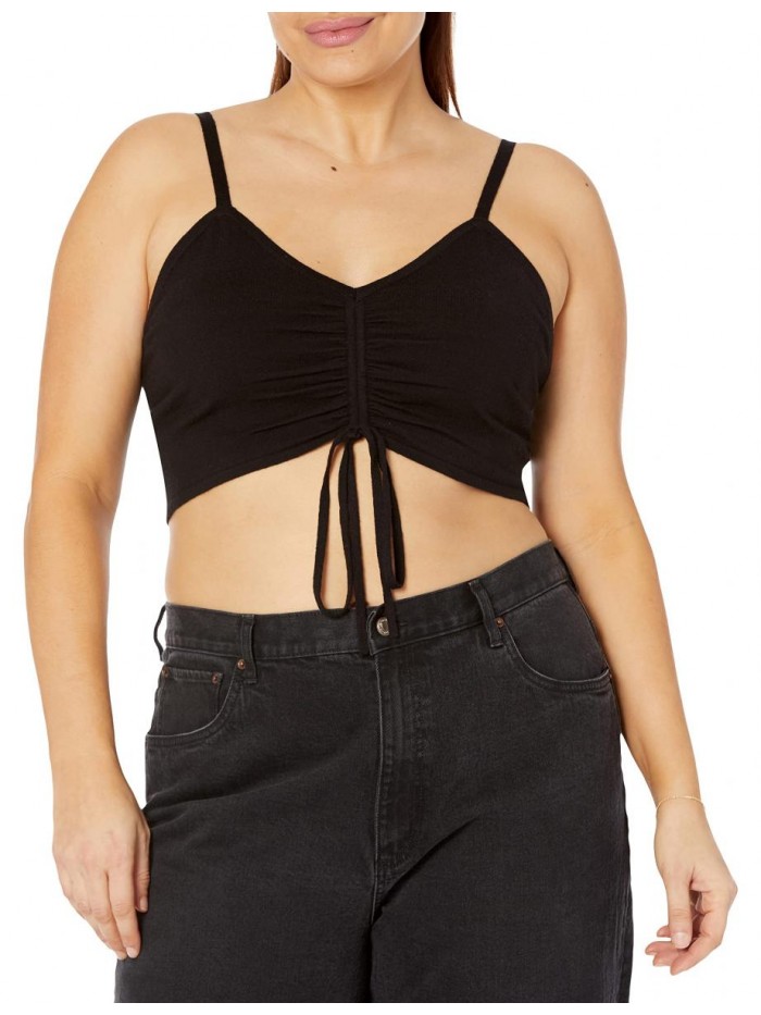 Drop Women's Raquel Cinched Cropped Sweater Cami 