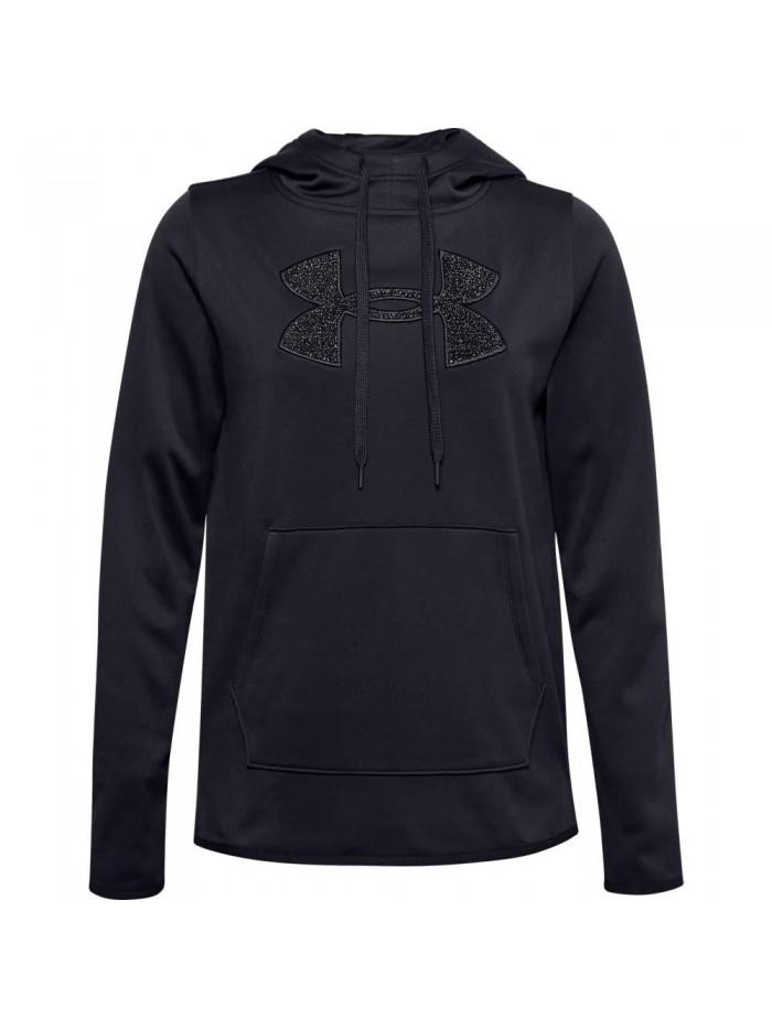 Armour Women's Fleece Big Logo Chenille/Shine Hoodie 