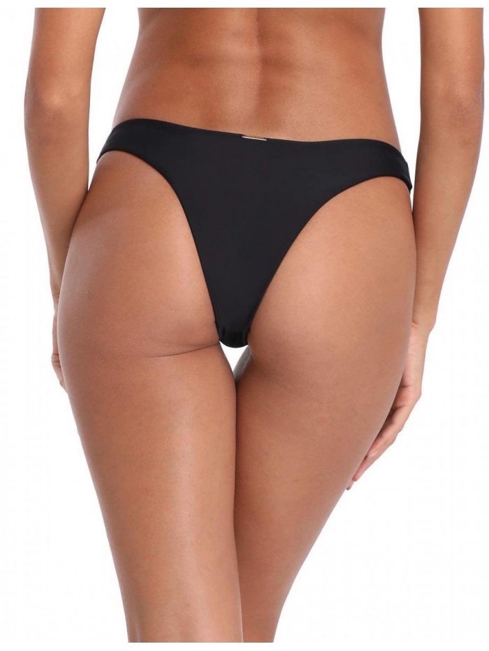 RELLECIGA Women's Cheeky Brazilian Cut Bikini Bottom