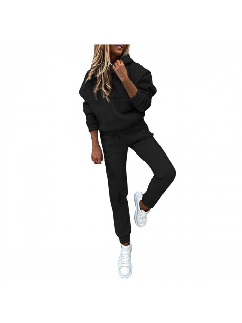 Joggers Winter Outfits 2 Piece Sweatsuits Fleece L...