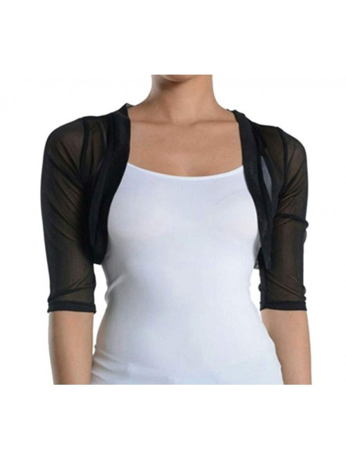 Secrets Junior`s Sheer Chiffon Bolero Shrug Jacket...