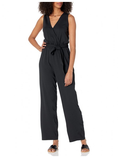 Drop Women's @caralynmirand Sleeveless Wrap Jumpsu...