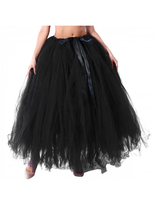 Tulle Tutu Long Skirts Wedding Party Cocktail Prom...