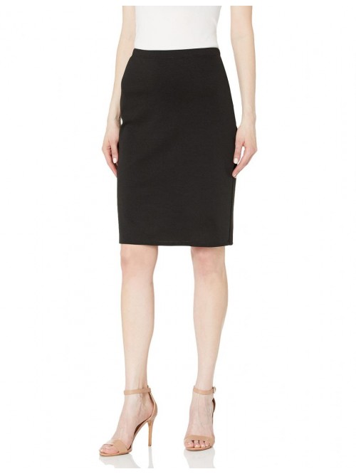 Vixen Women's Below-Knee Pencil Skirt with Back Sl...