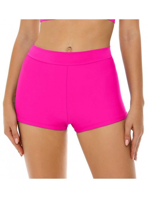 Women's Swim Shorts High Waisted Bathing Suit Bott...