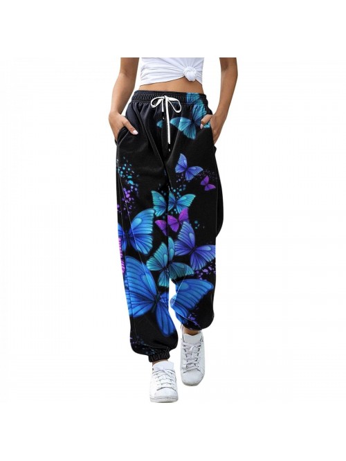 Women's Loose Sweatpants Loose Fit Drawstring Jogg...