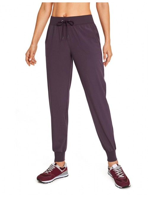 YOGA Women's Lightweight Joggers Athletic Drawstri...