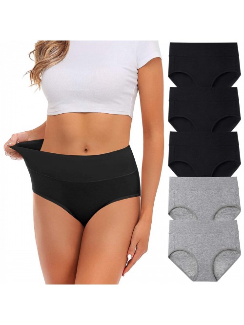 Underwear,Cotton Mid Waist No Muffin Top Full Cove...