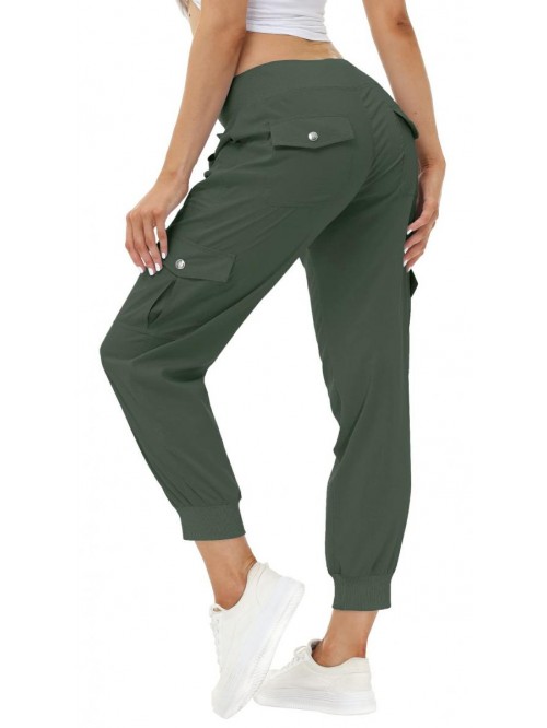 Women's Hiking Cargo Pants Lightweight Quick Dry A...