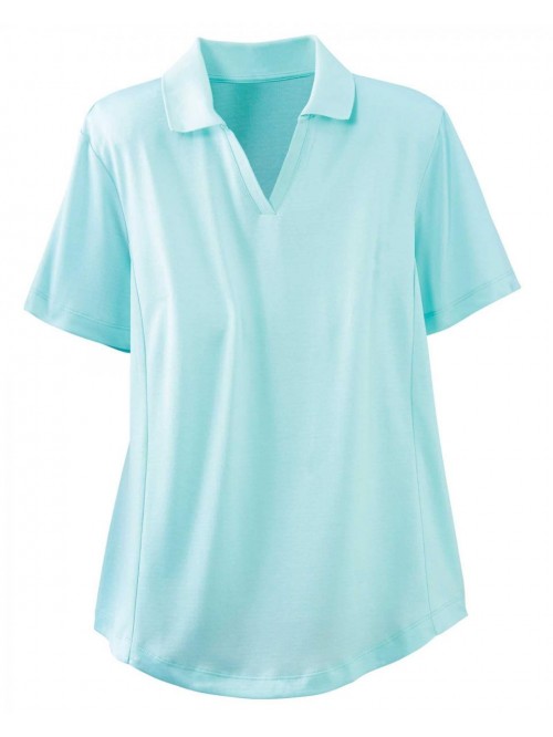 Wic-Tech Short-Sleeve Polo - Moisture-Wicking, UPF...