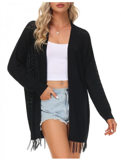 Lightweight Summer Cardigan Long Sleeve Spring Net...