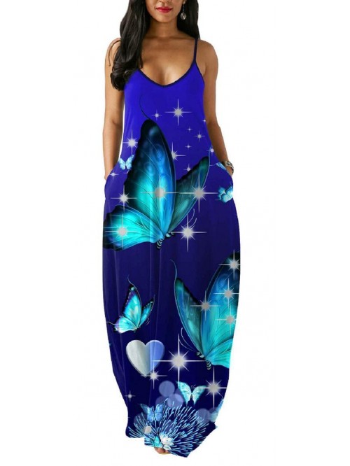 Women's Casual Sundresses Sexy Summer Maxi Dresses...