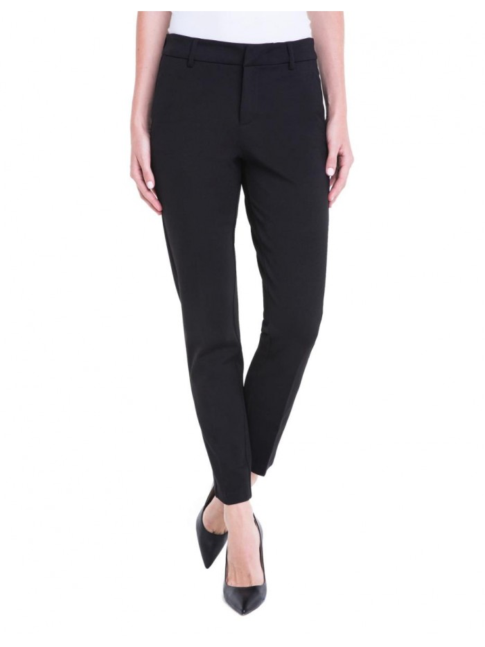 Women's Petite Kelsey Straight Leg Trouser in Super Stretch Ponte 