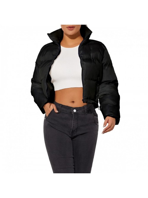 Crop Short Jacket Cropped Puffer Fashion Jackets f...