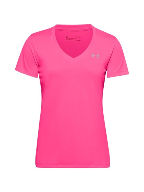 Armour Women's Tech Short Sleeve V-Neck - Solid 