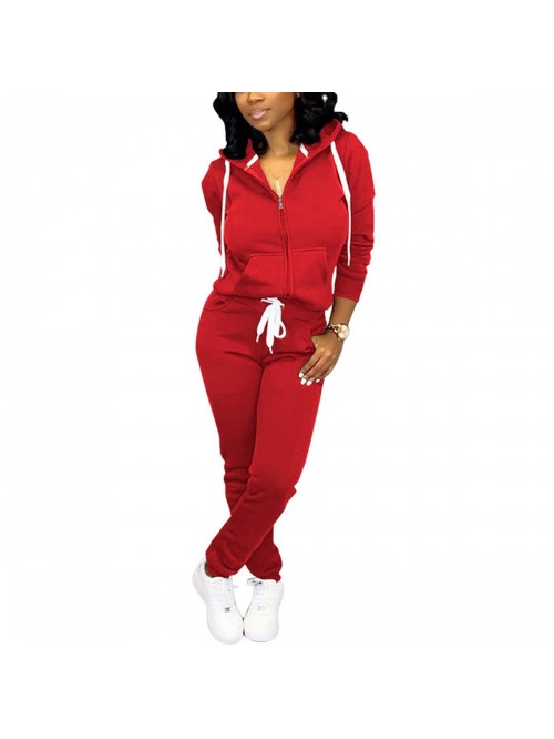 Nimsruc Womens 2 Piece Tracksuit outfits Long Slee...